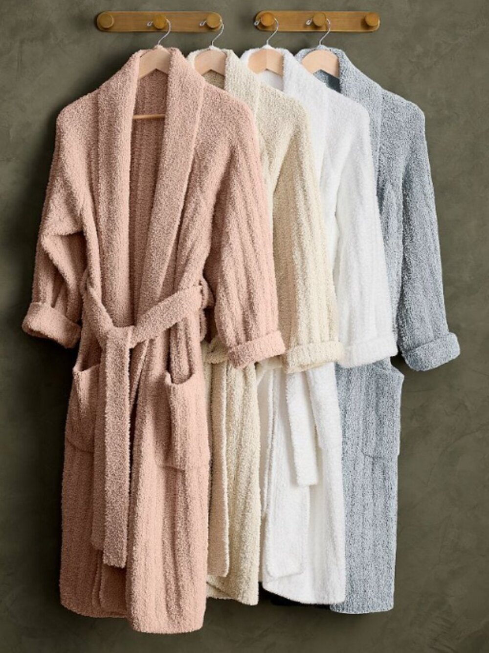 *NICE* Pottery Barn ribbed plush robe